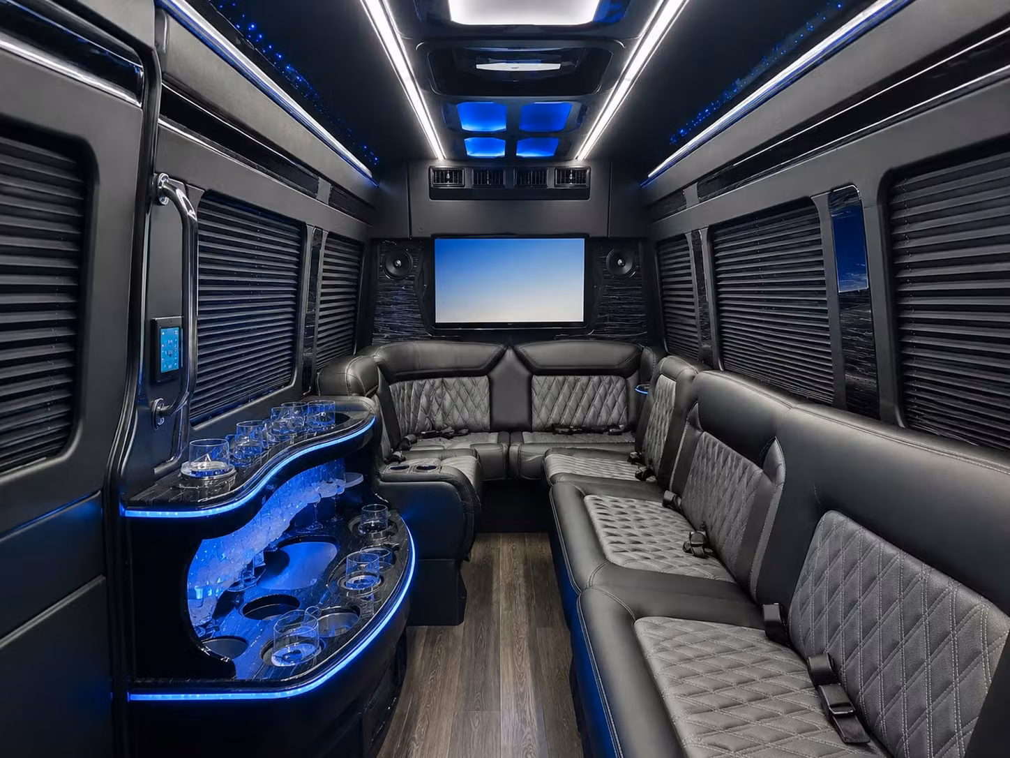 bus rental options for corona trips