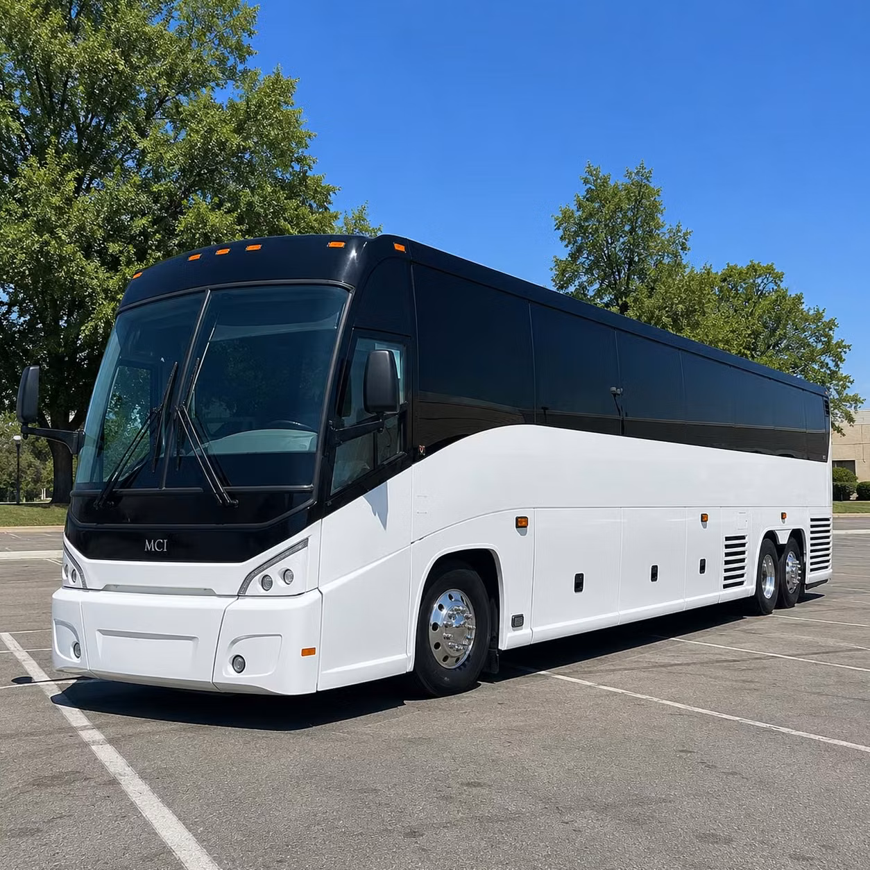 charter bus rentals for corona high school and college campus tours