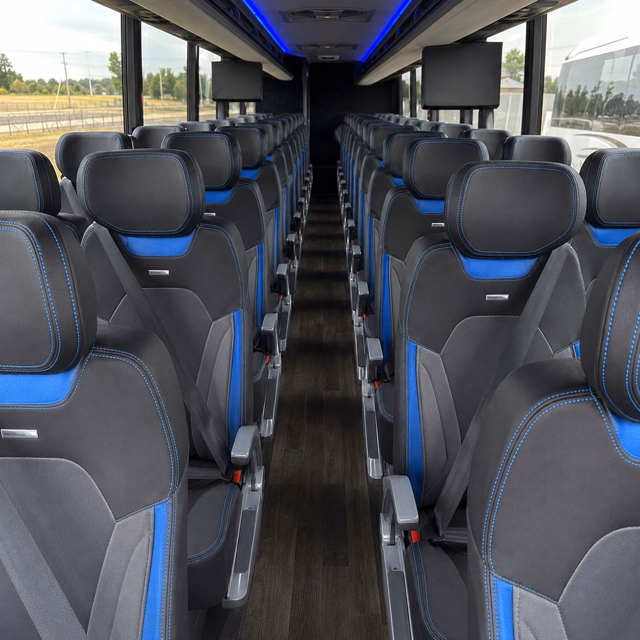 corona charter bus rental