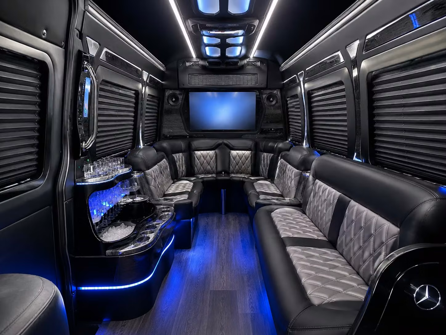 corona long distance charter bus rentals