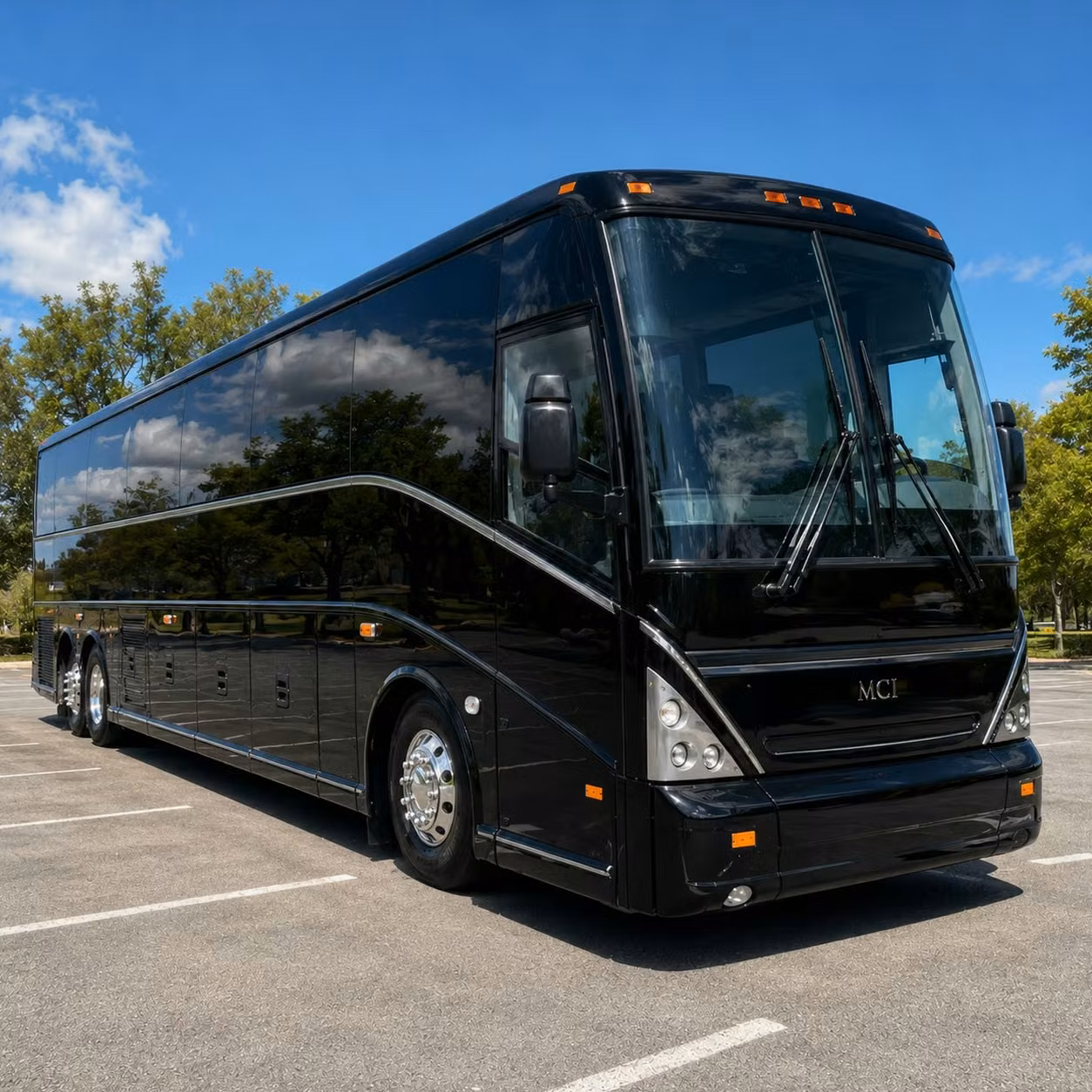 corporate convention and conference shuttle bus rentals in corona