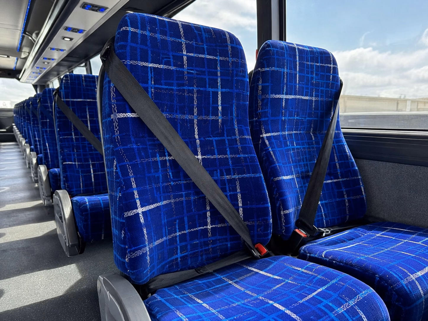 cross california in comfort long distance charter bus rentals from corona to san francisco sacramento and northern california