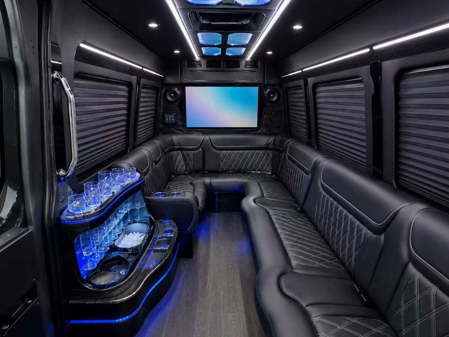 sports team and fan group transportation in corona